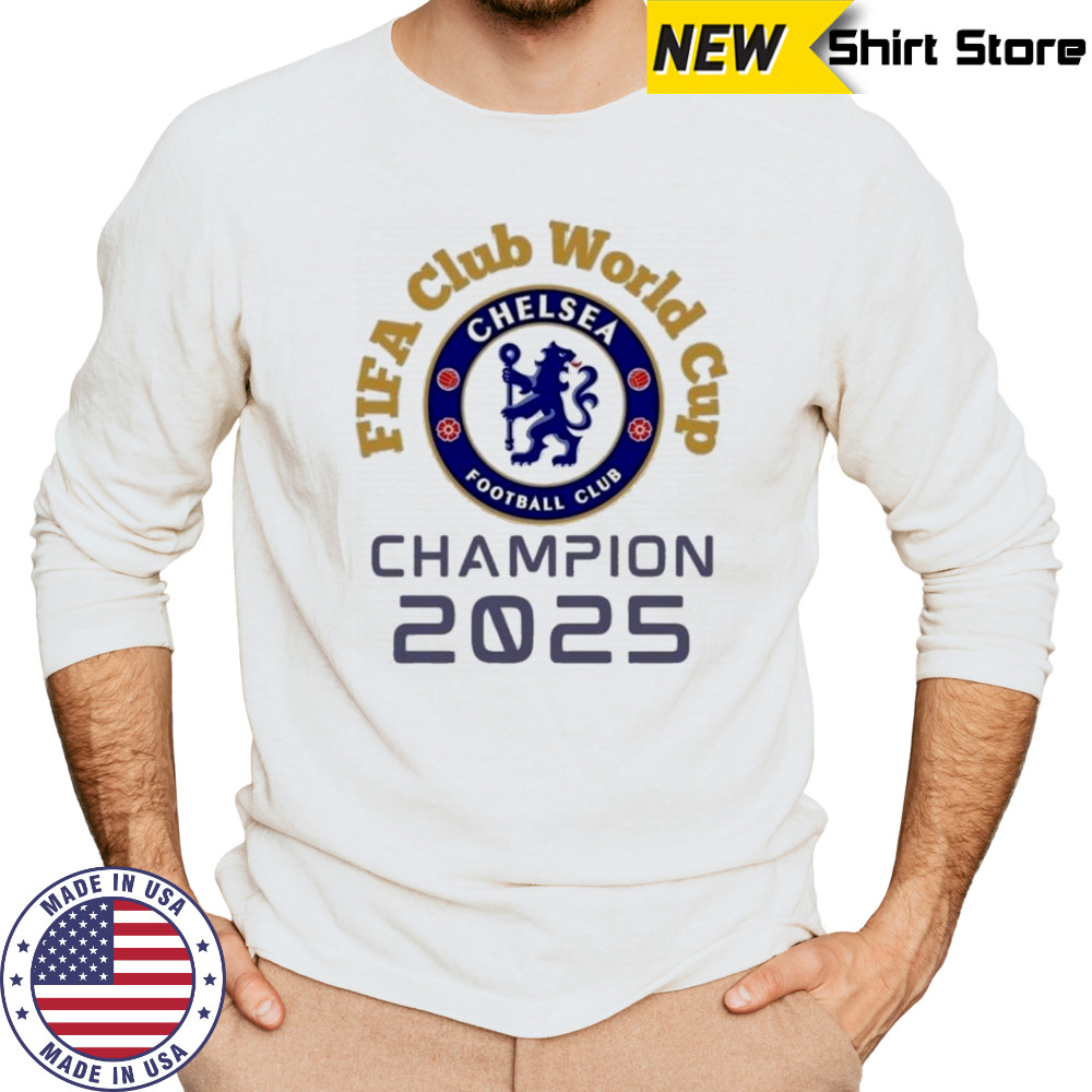 Chelsea FC FIFA Club World Cup 2025 Champion Shirt Long Sleeved