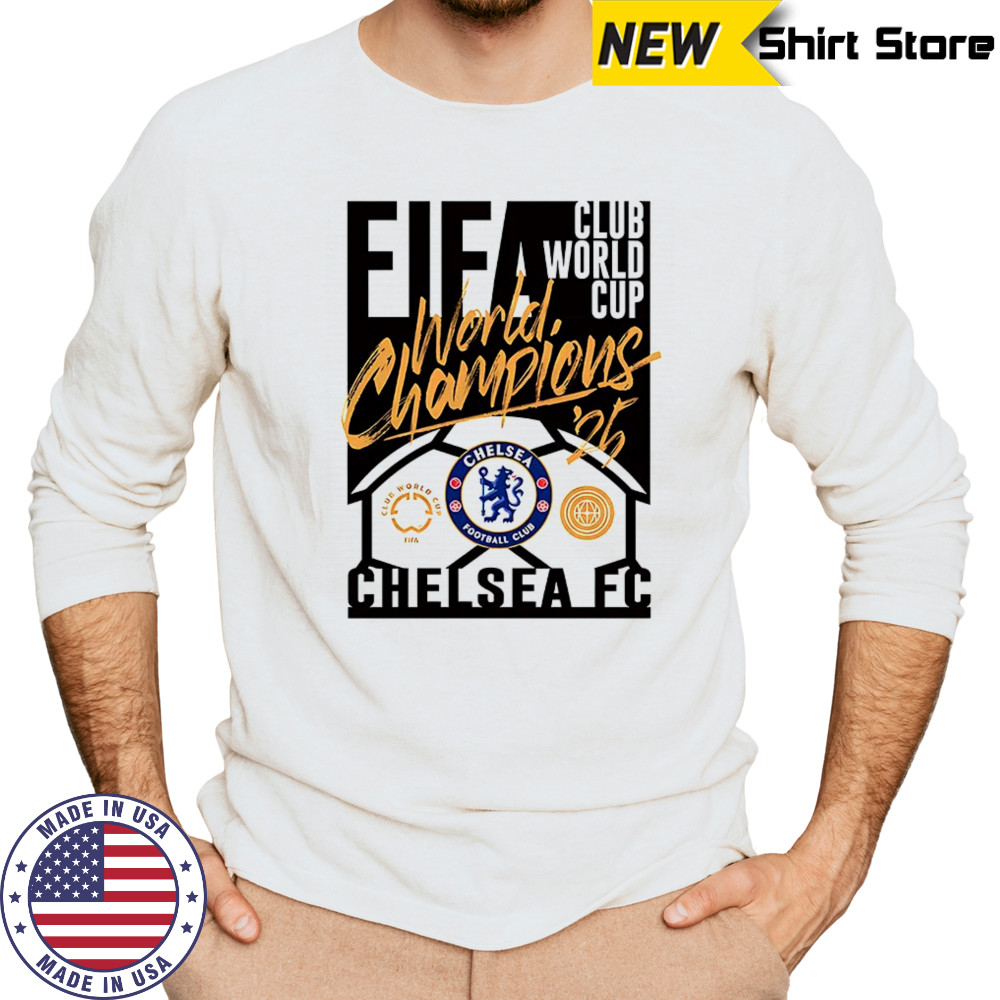 Chelsea FC World Champions Fifa Club World Cup shirt Long Sleeved