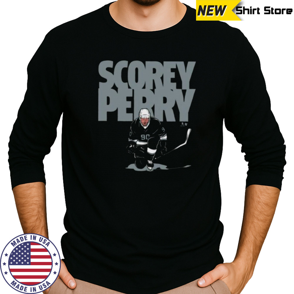 Corey Perry Scorey Perry Los Angeles Hockey Shirt Long Sleeved