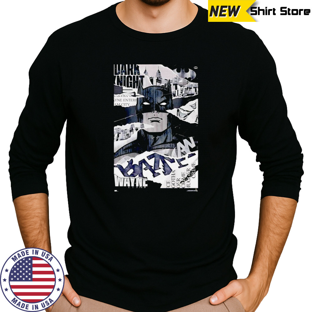 Dark Knight Batman Bruce Banner shirt Long Sleeved