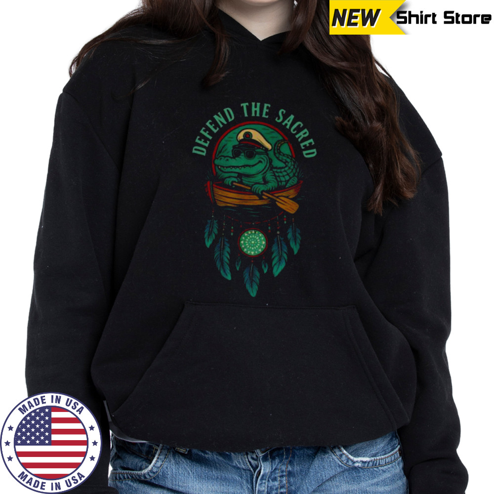 DEFEND THE SACRED Alligator T Shirt Hoodie