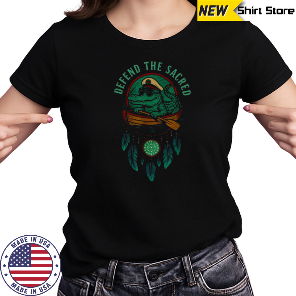 DEFEND THE SACRED Alligator T Shirt Women's T-shirt