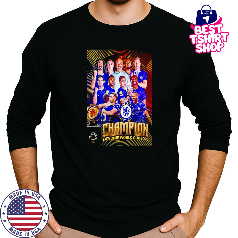 FIFA Club World Cup 2025 Champions Are Chelsea FC Shirt Long Sleeved