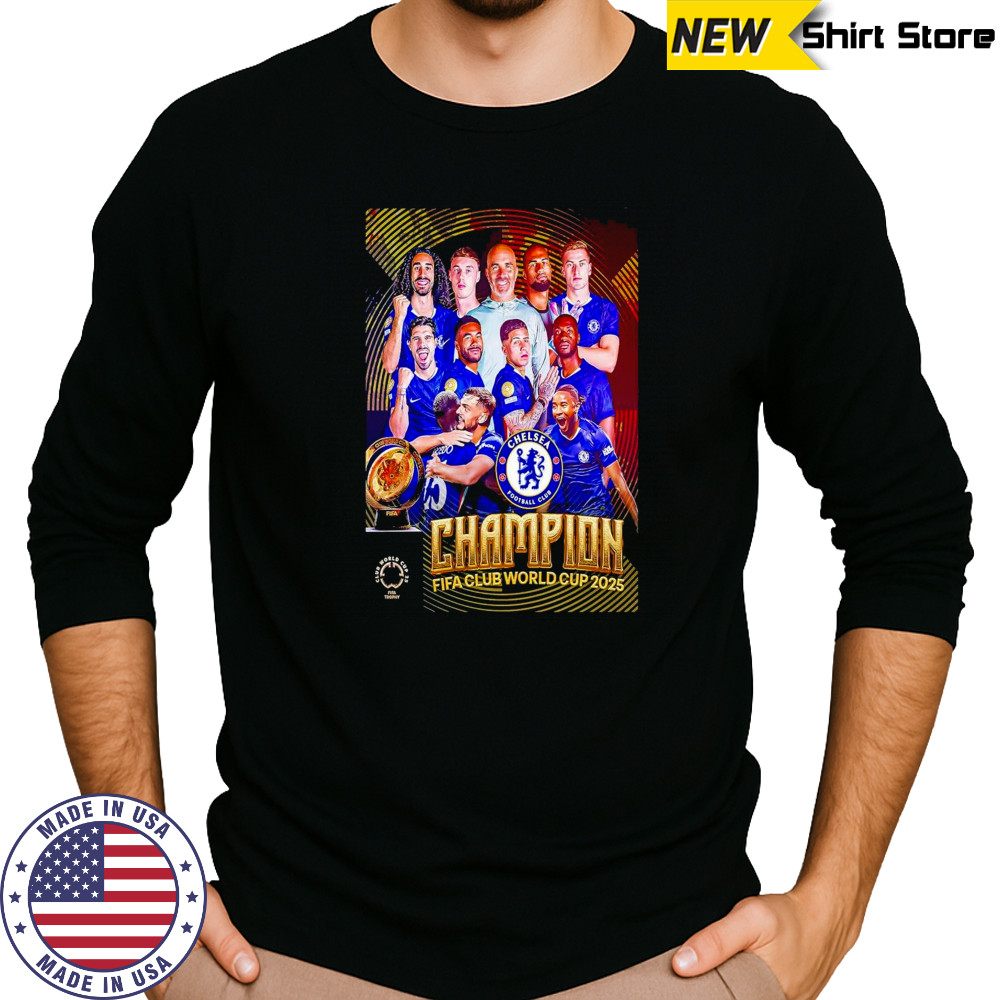 FIFA Club World Cup 2025 Champions Are Chelsea FC Shirt Long Sleeved