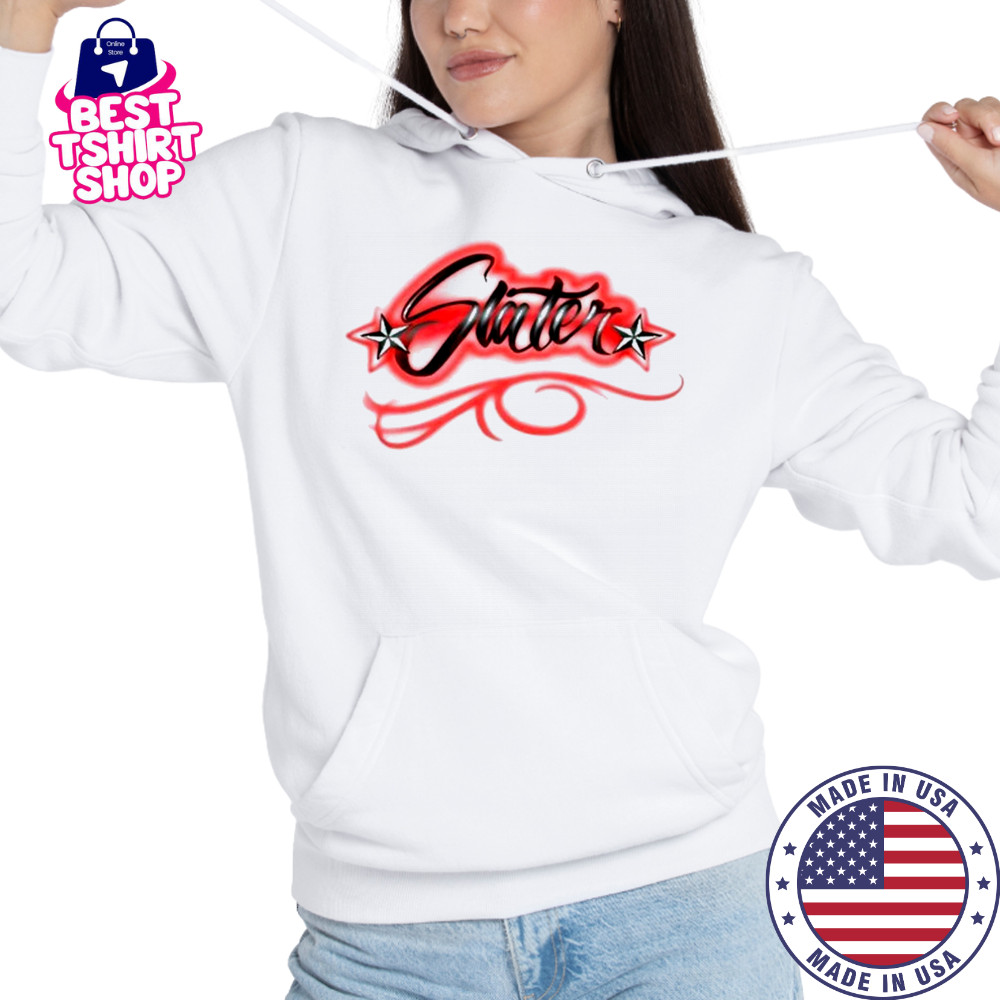 GRAFFITI STAR WHITE T-Shirt Hoodie