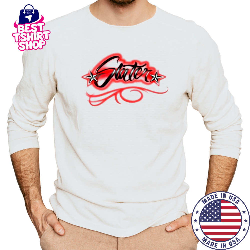 GRAFFITI STAR WHITE T-Shirt Long Sleeved