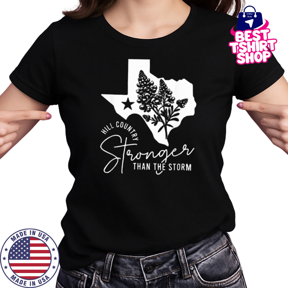 Hill Country Strong Than The Storm Camp Mystic Survivor T Shirt Women's T-shirt