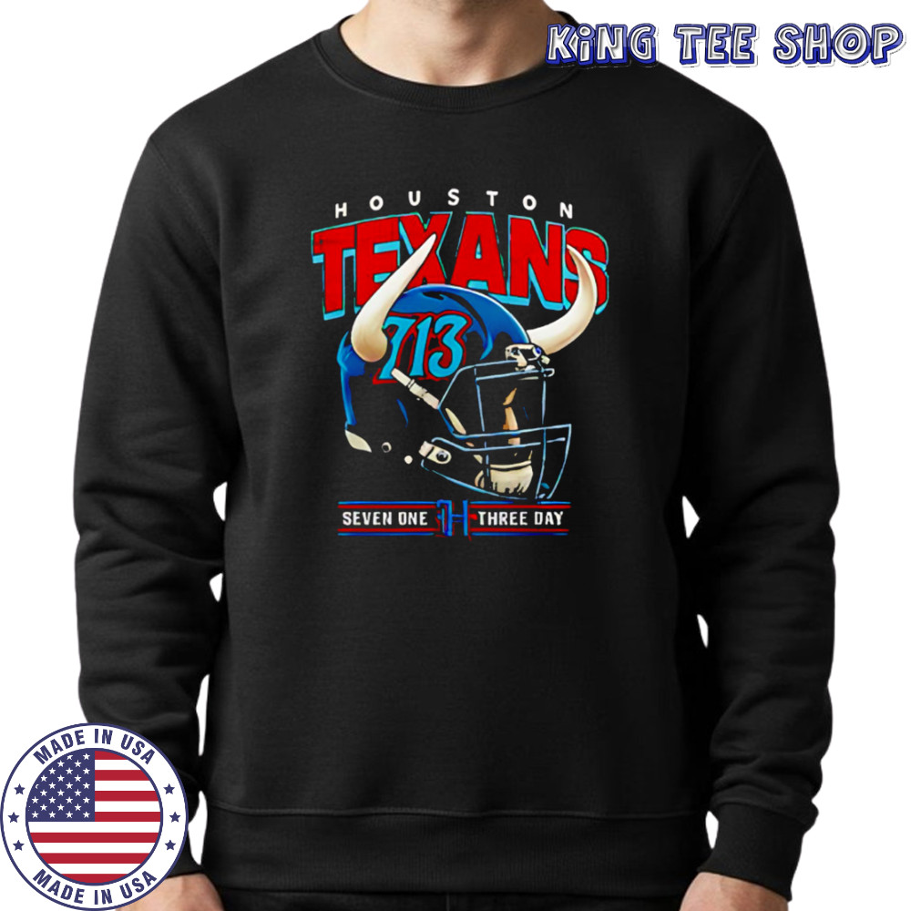 Houston Texans H-Town 713 Day Lil Keke helmet shirt Sweatshirt