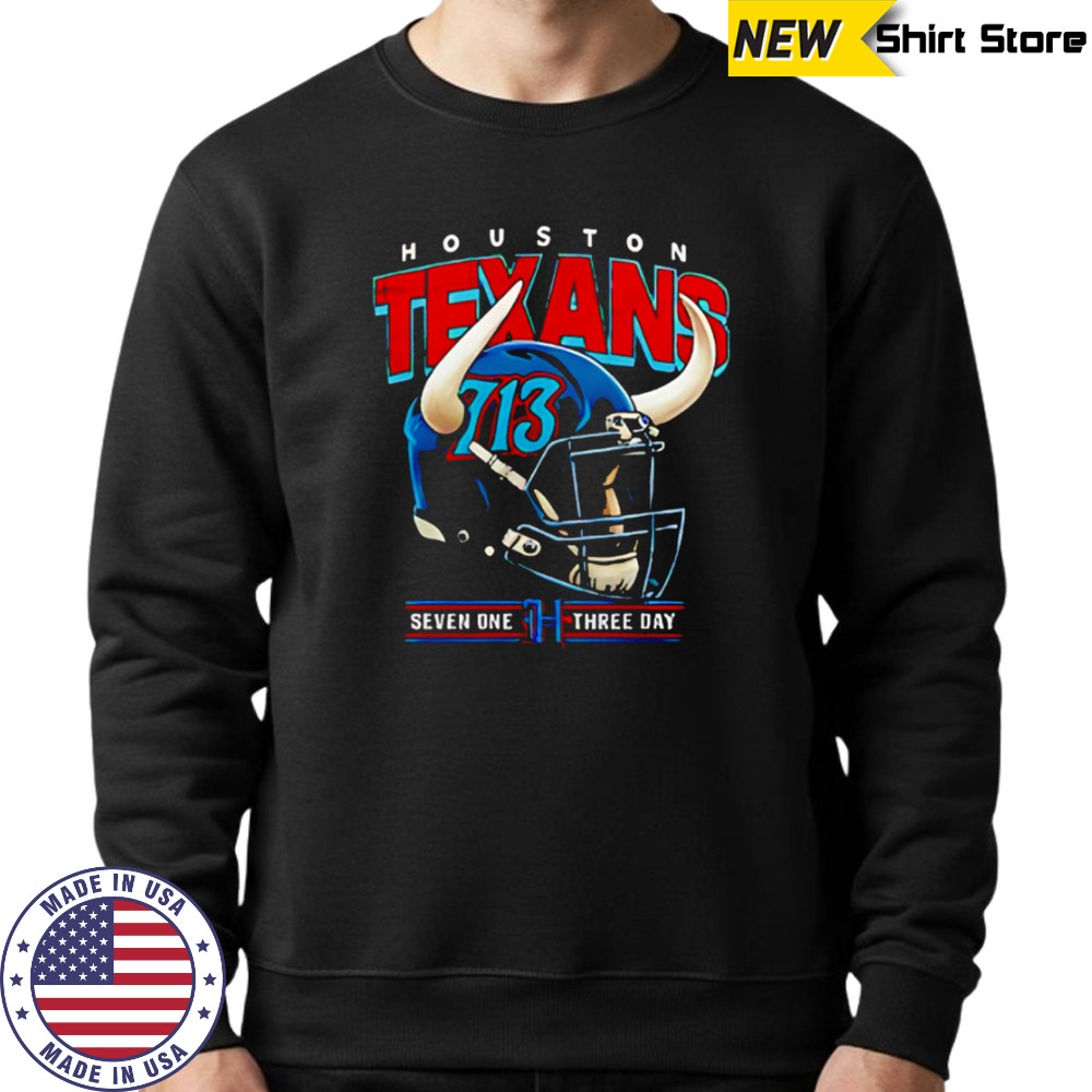 Houston Texans H-Town 713 Day Lil Keke helmet shirt Sweatshirt