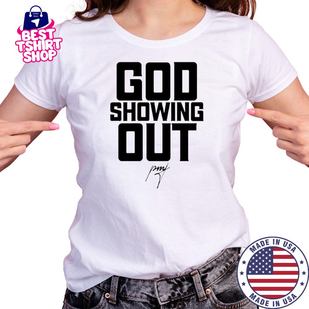 Iamblaksheep God Showing Out T-Shirt Women's T-shirt