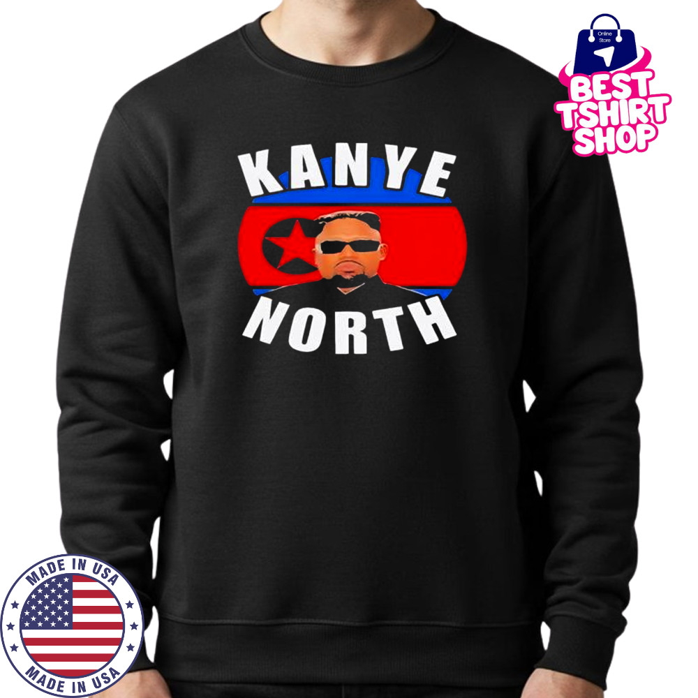Kanye West X Kim Jong Un North Carolina T-Shirt Sweatshirt