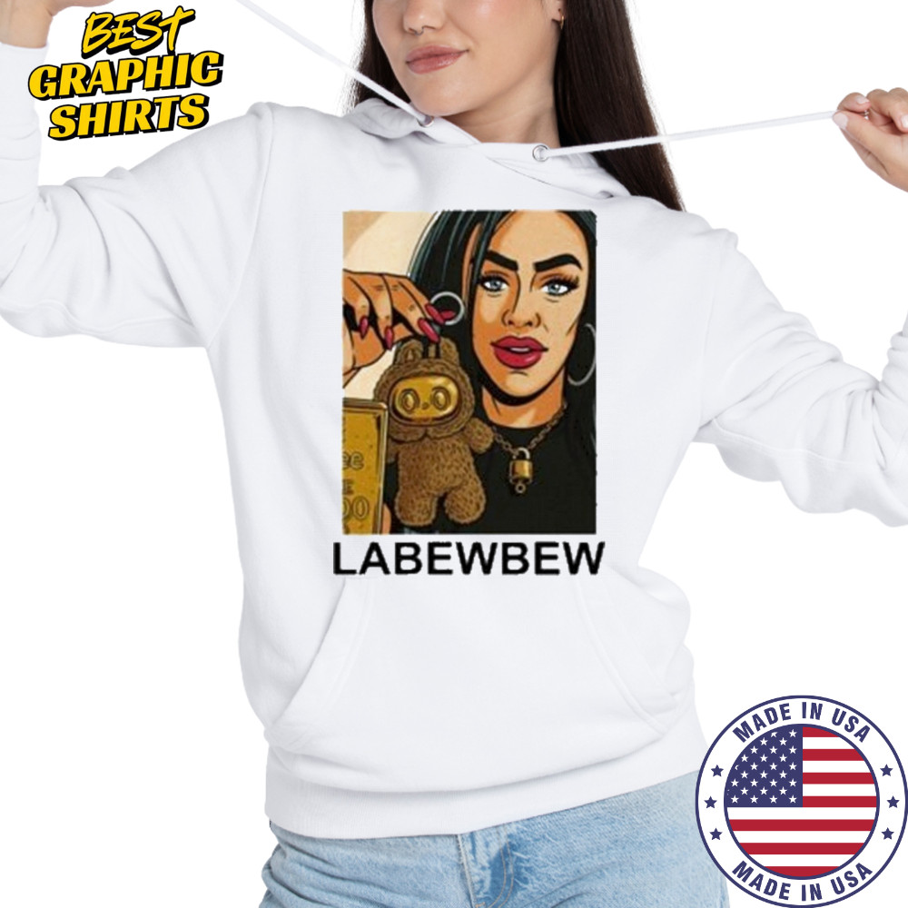 LABEWBEW 24 Karat Gold Labubu T-Shirt Hoodie