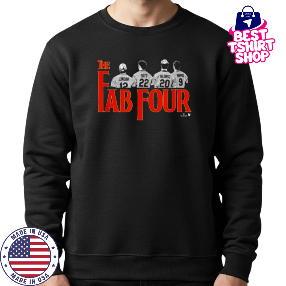Lindor Soto Alonso & Nimmo Fab Four New York Baseball T Shirt Sweatshirt