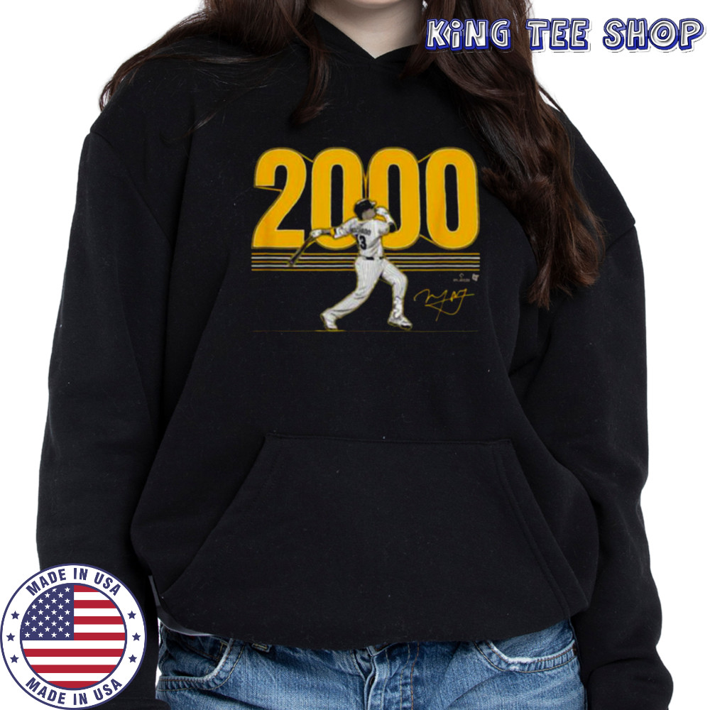 Manny Machado 2,000 Hits San Diego Baseball Shirt Hoodie