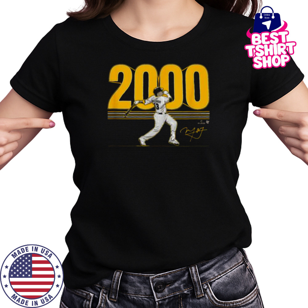 Manny Machado 2,000 Hits San Diego Baseball Shirt Women's T-shirt