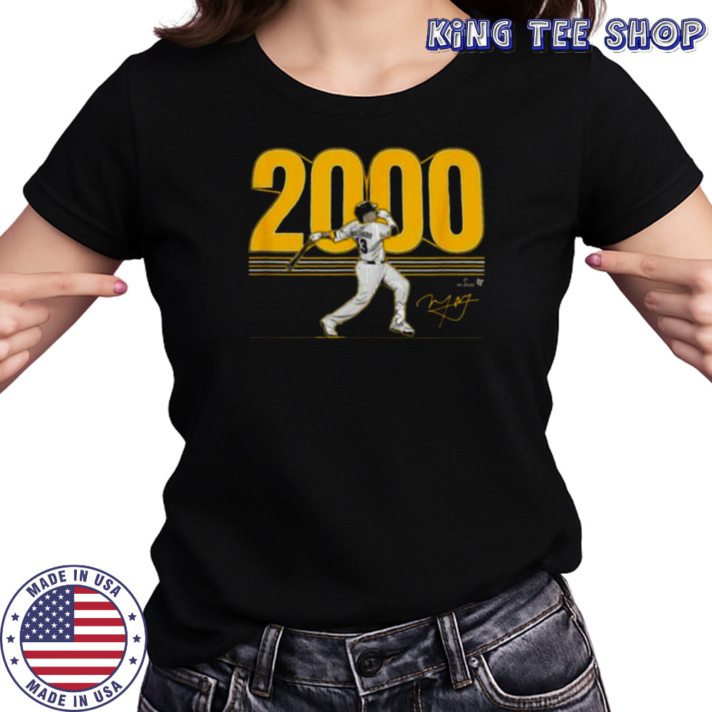 Manny Machado 2,000 Hits San Diego Baseball Shirt Women's T-shirt