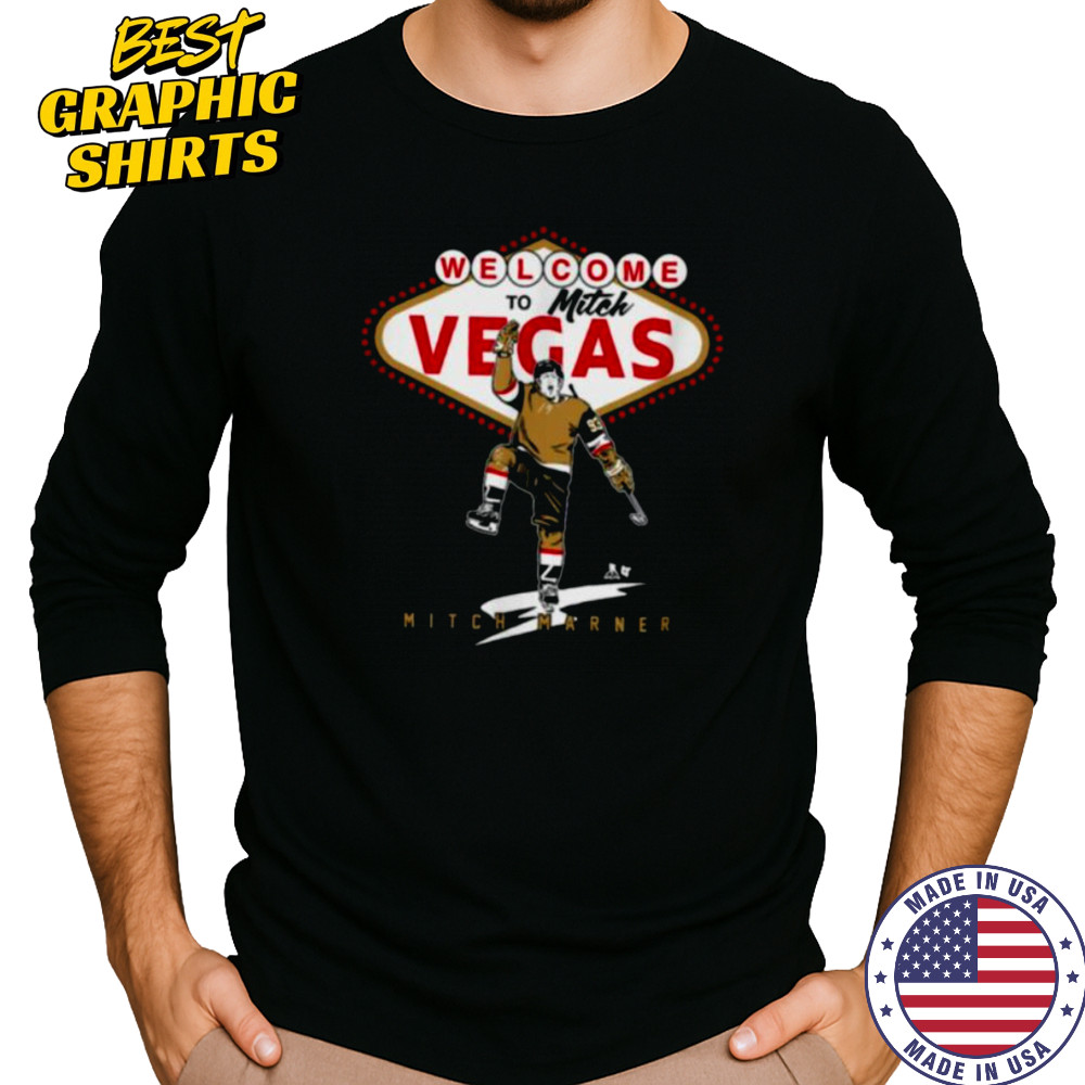 Mitchell Marner Welcome to Mitch Vegas Las Vegas Hockey Shirt Long Sleeved