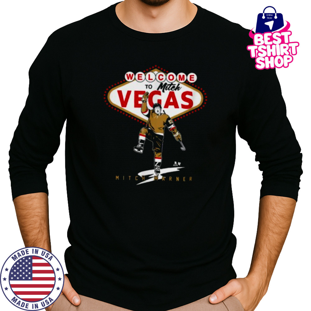 Mitchell Marner Welcome to Mitch Vegas Las Vegas Hockey Shirt Long Sleeved