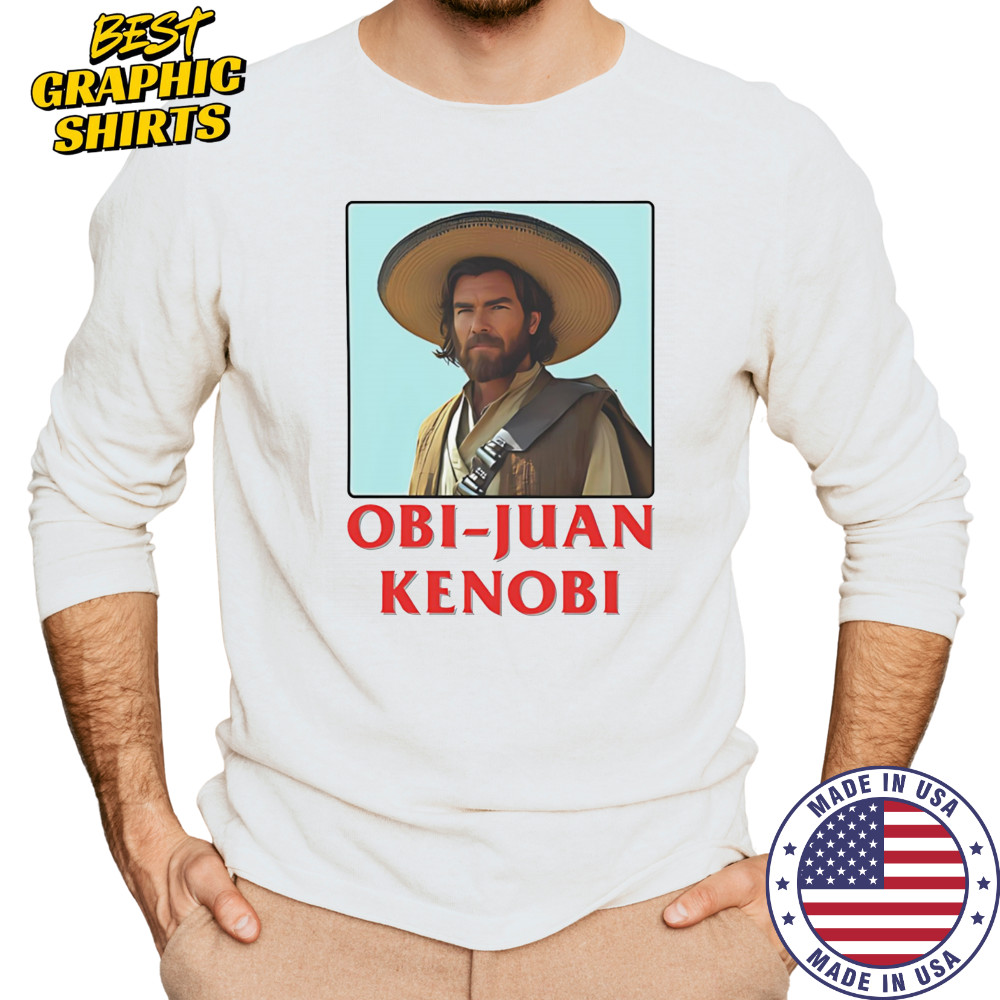 Obi-Juan Kenobi graphic shirt Long Sleeved