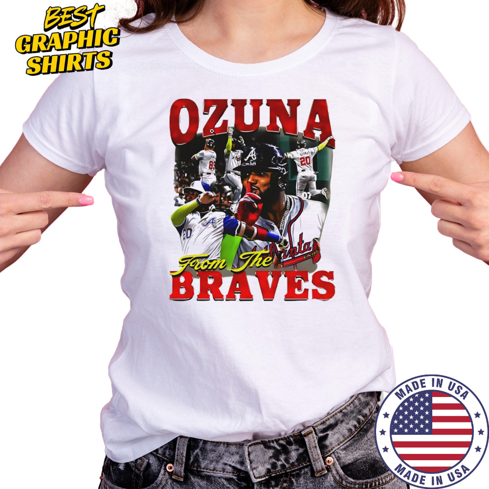 Ozuna from the Braves retro shirt4 Women's T-shirt