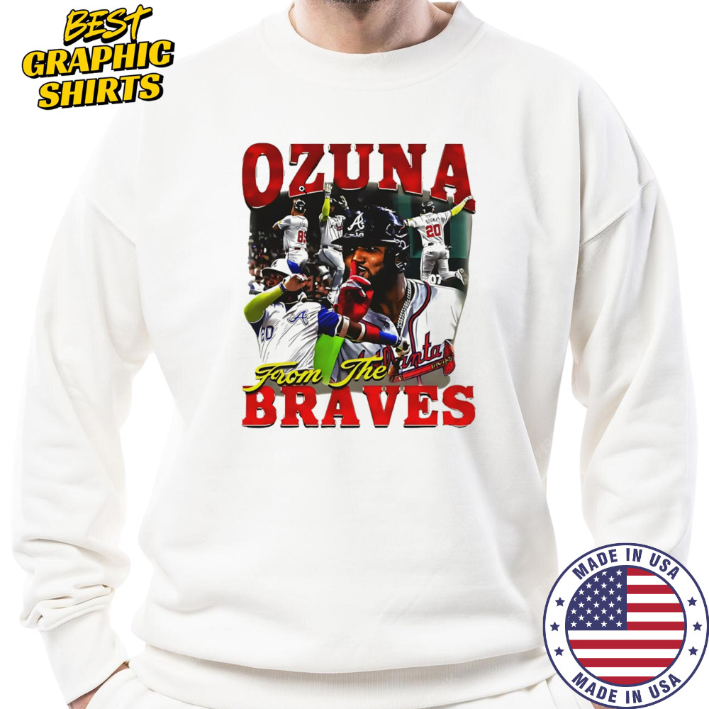 Ozuna from the Braves retro shirt4 Sweatshirt