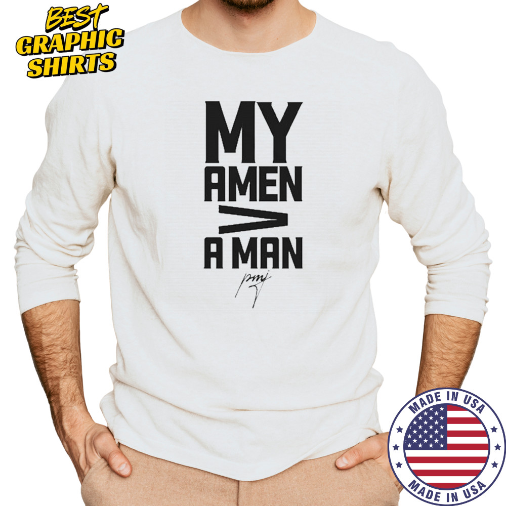Pastormikejr C+C My Amen T-Shirt Long Sleeved