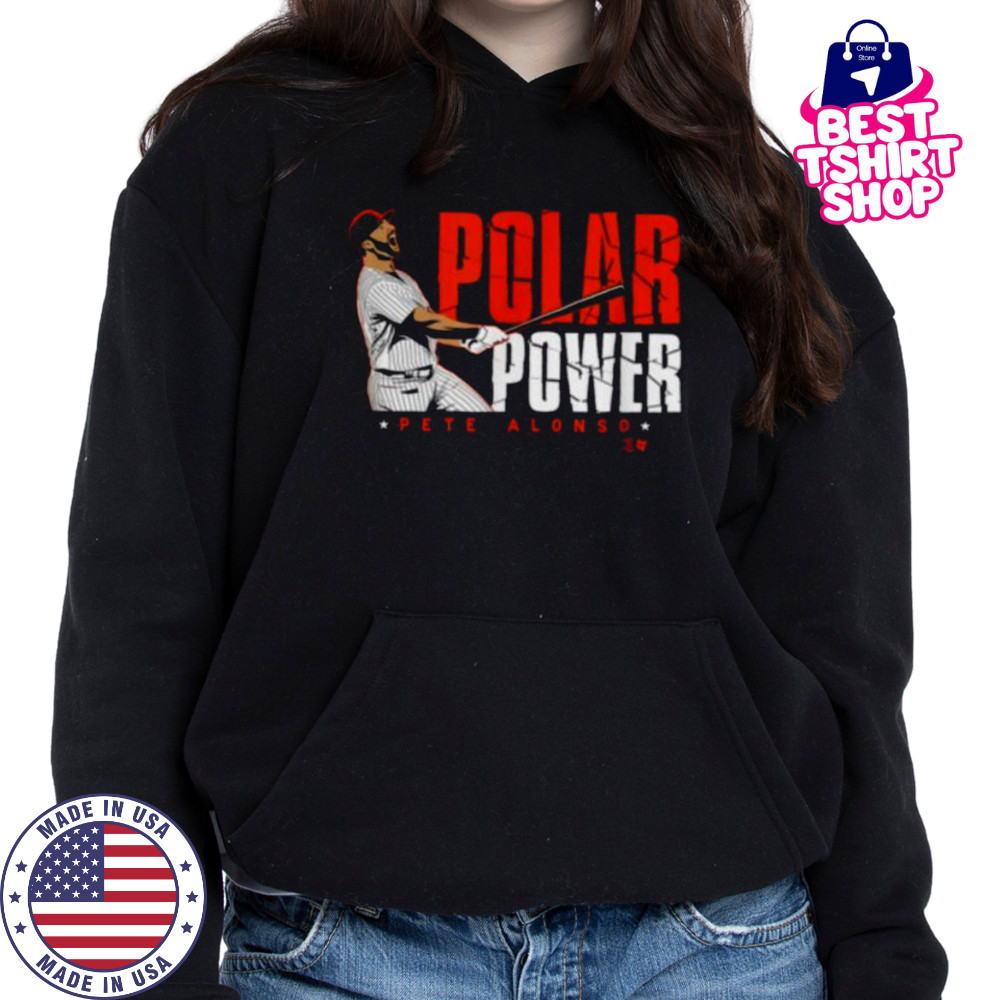 Pete Alonso Polar Power New York Baseball T Shirt Hoodie