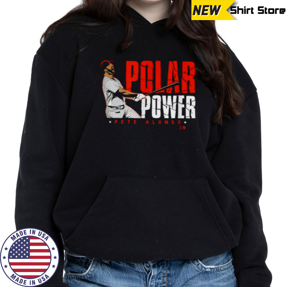 Pete Alonso Polar Power New York Baseball T Shirt Hoodie