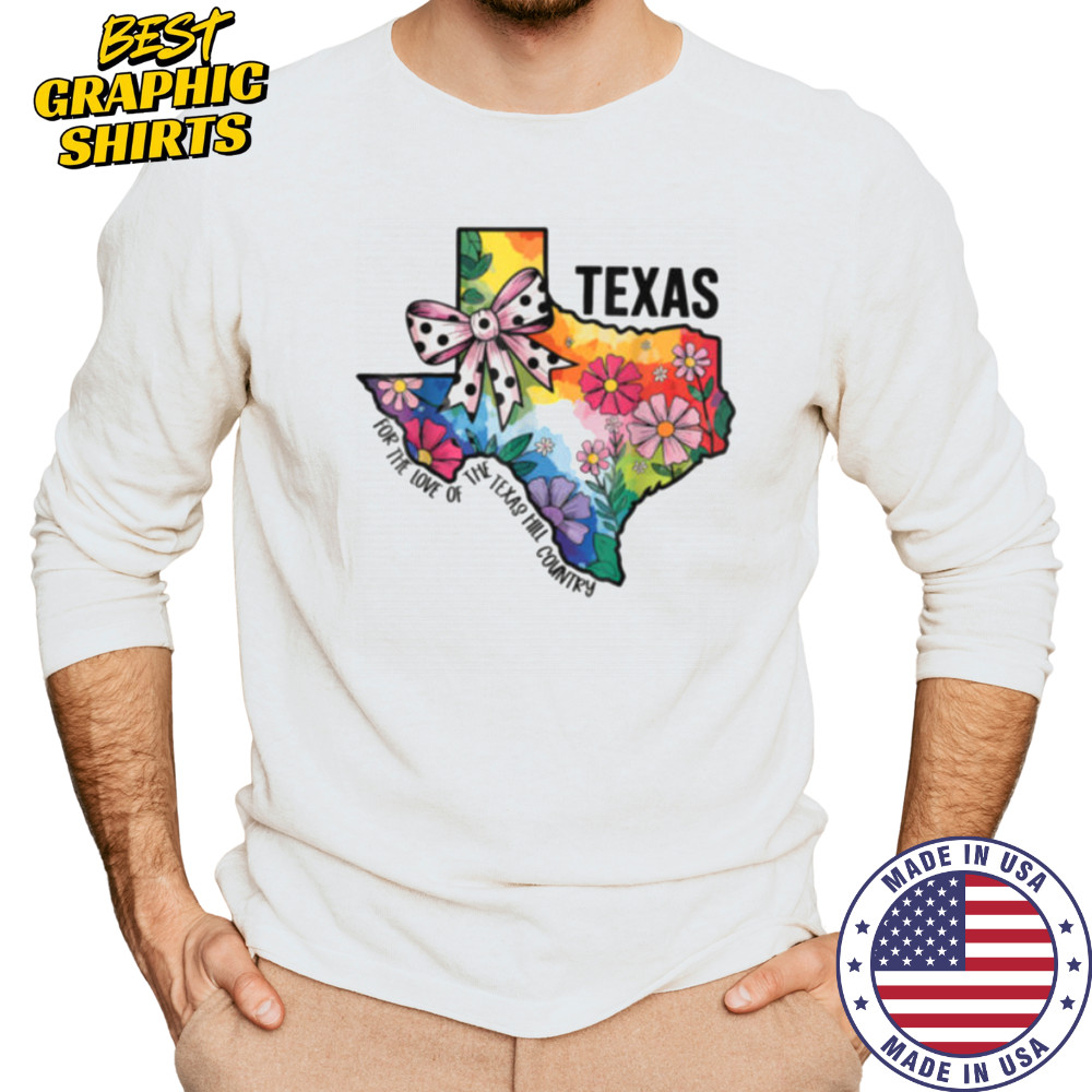 Pray For Texas Hill Country 2025 Texas Stronger Than Storm T Shirt Long Sleeved