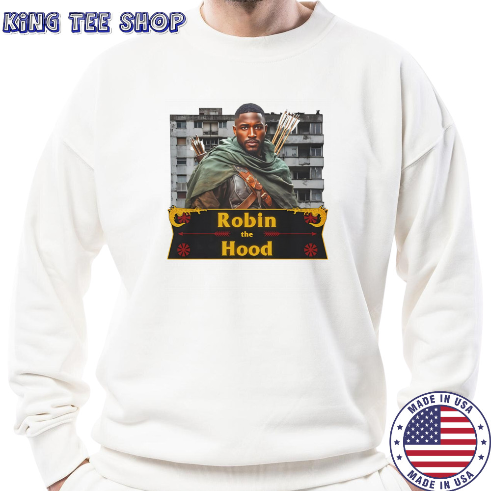 Robin the Hood black retro shirt Sweatshirt