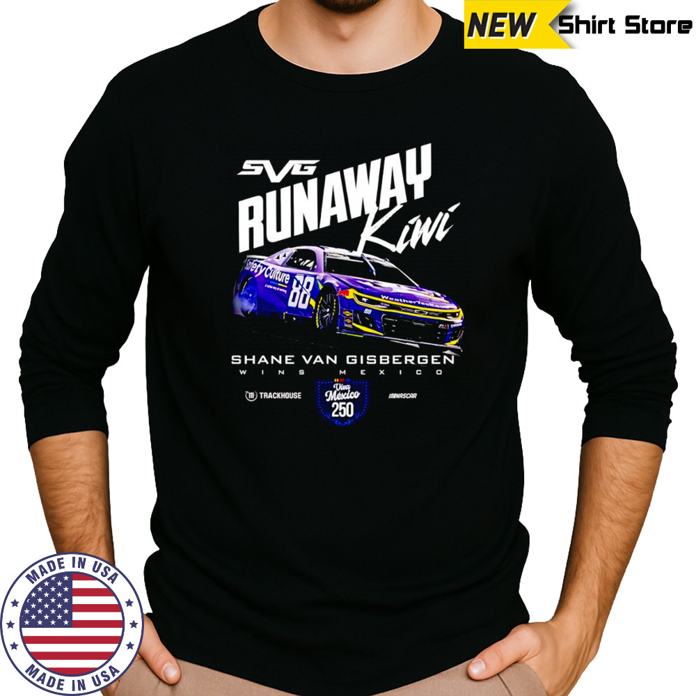 Runaway Kiwi Shane van Gisbergen #88 Mexico City winner shirt Long Sleeved