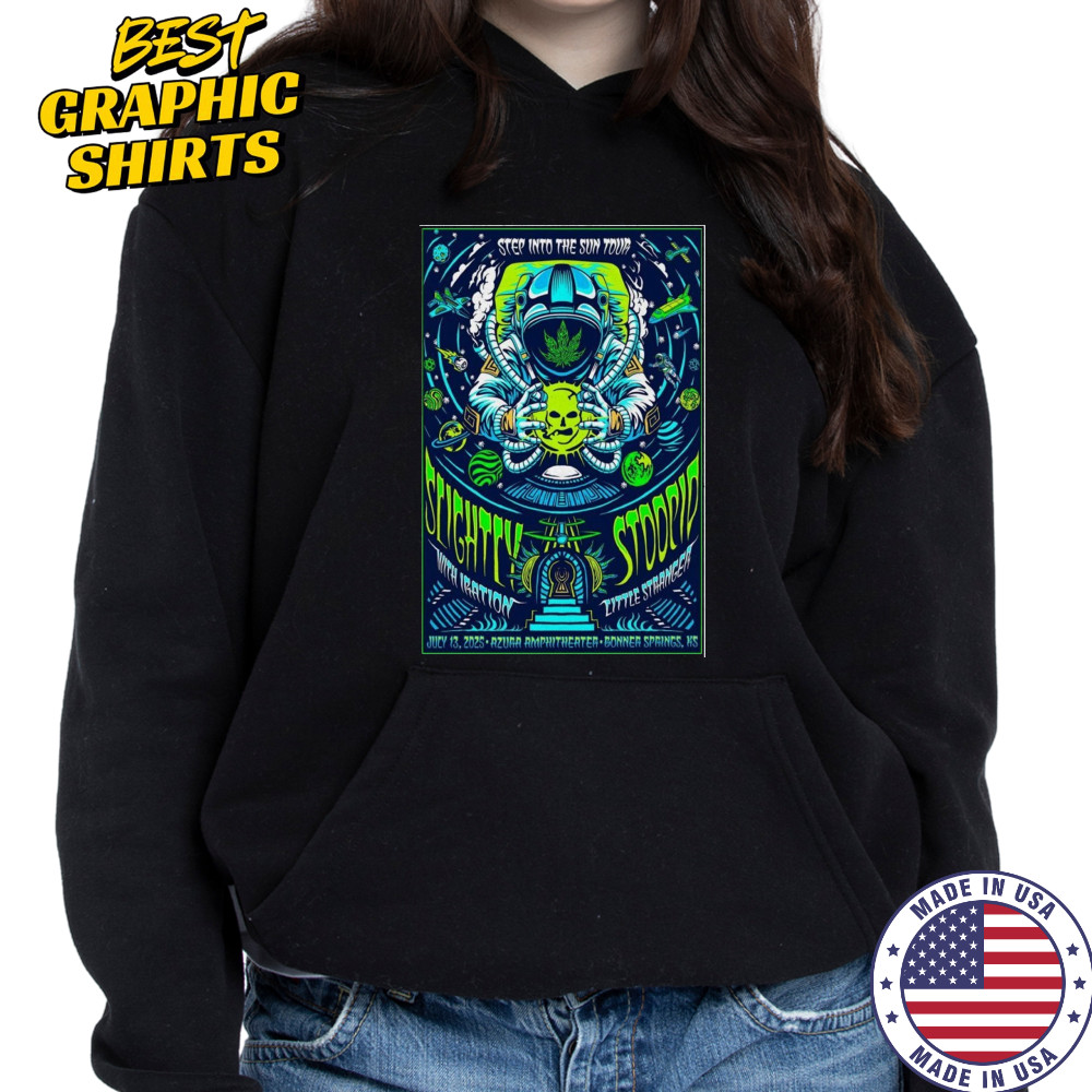 Slightly Stoopid azura Amphitheater in Bonner Springs KS July 13 2025 Poste T-Shirt Hoodie