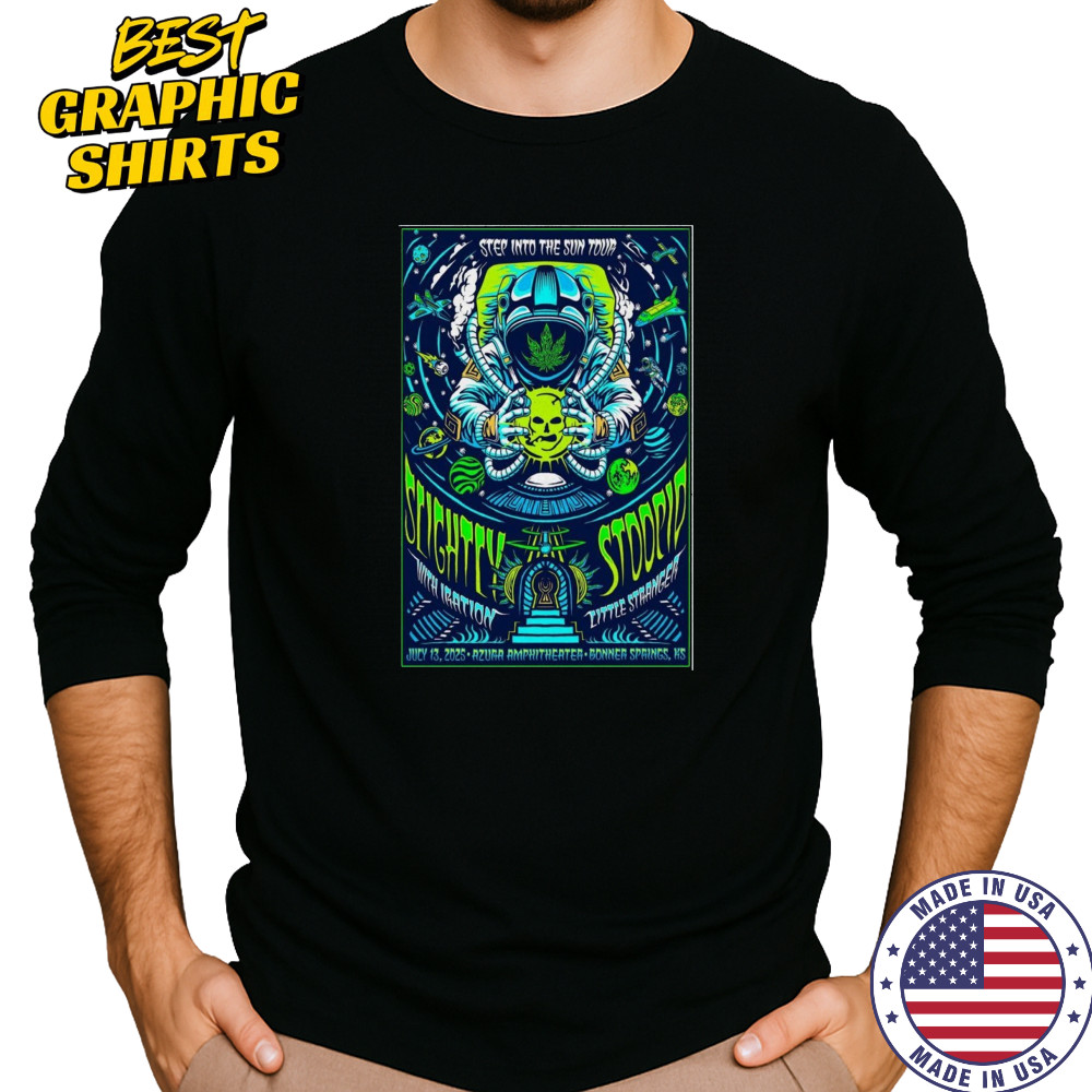 Slightly Stoopid azura Amphitheater in Bonner Springs KS July 13 2025 Poste T-Shirt Long Sleeved