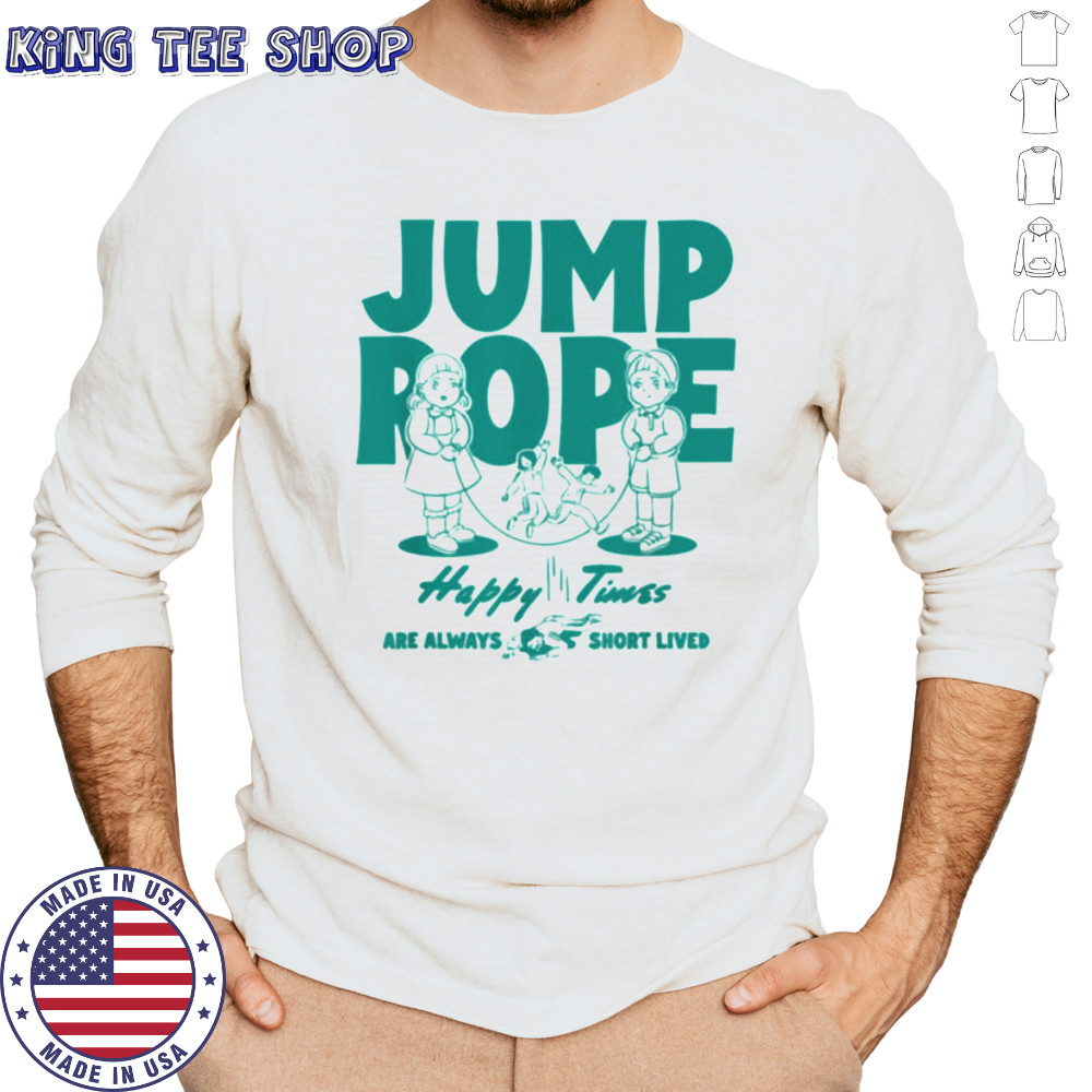 Squid Game Season 3 Jump Rope Happy Times Are Short Lived T Shirt Long Sleeved