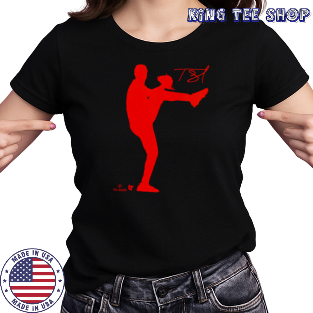 Tarik Skubal Silhouette Detroit Baseball Shirt Women's T-shirt
