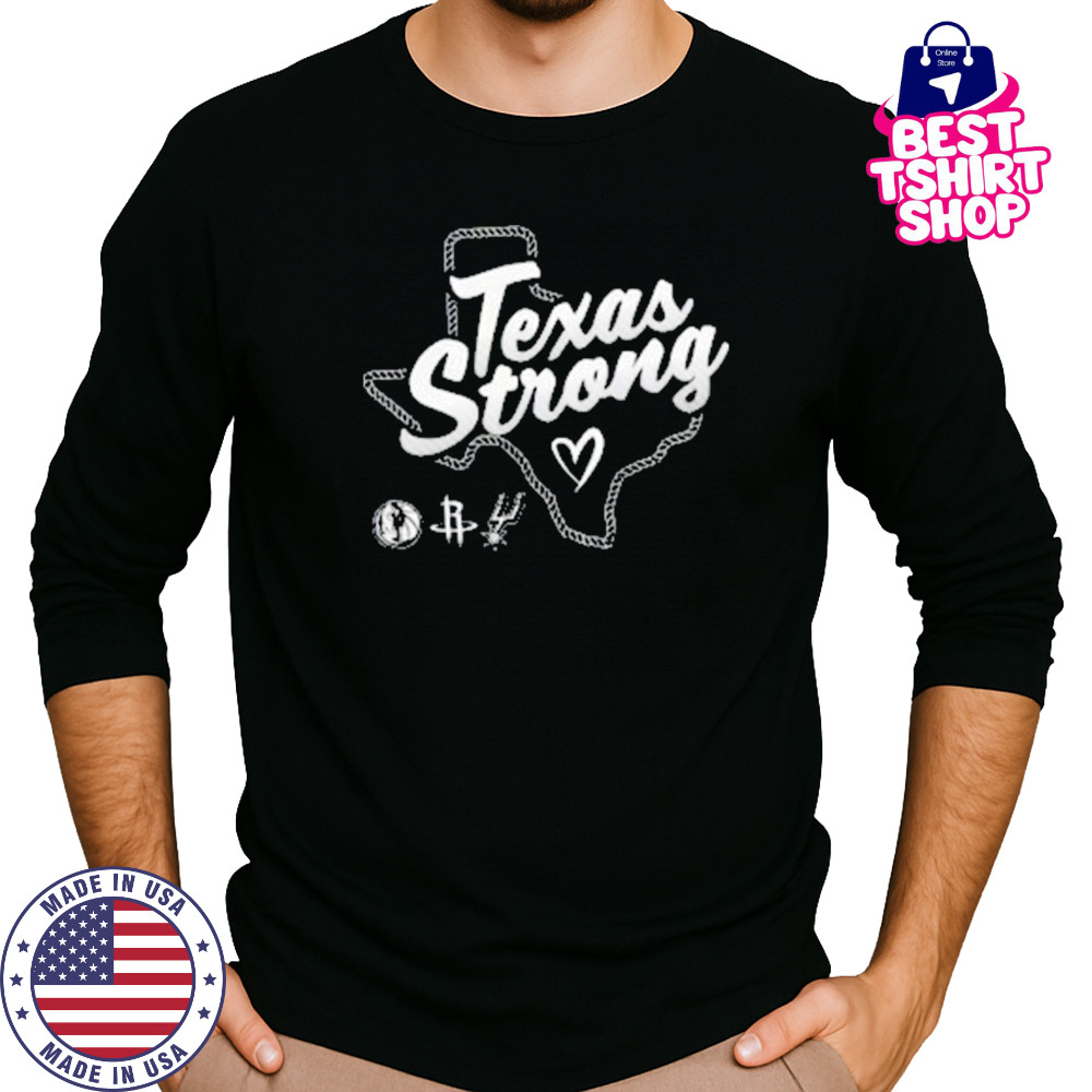 Texas Strong Houston Rockets T-Shirt Long Sleeved