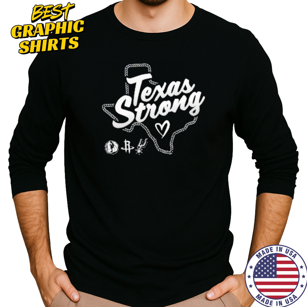 Texas Strong Houston Rockets T-Shirt Long Sleeved