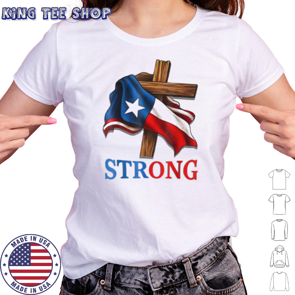 Texas Stronger Than The Storm Pray For Texas Hill Country T Shirt Women's T-shirt