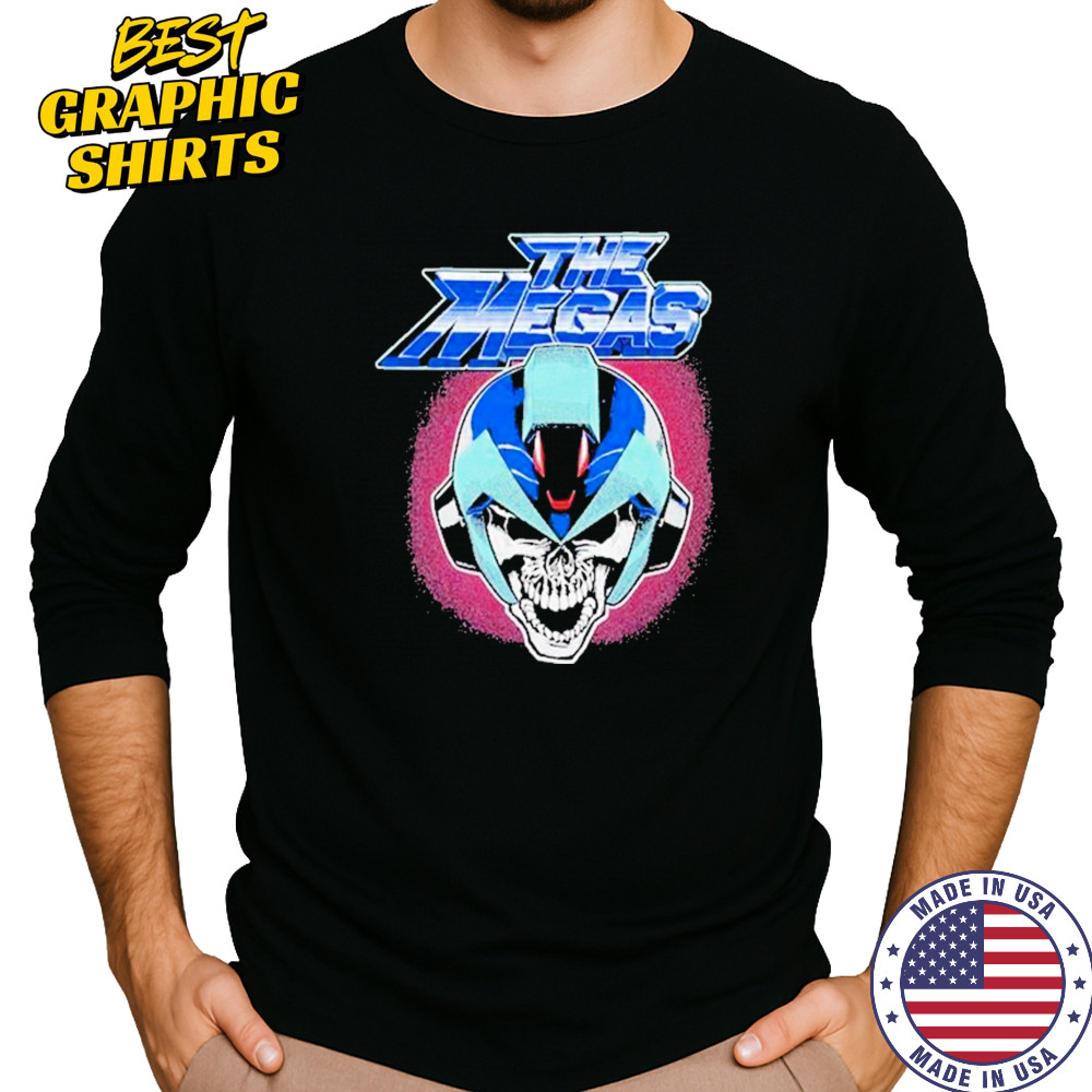 The Megas Skull Graphic T-Shirt Long Sleeved