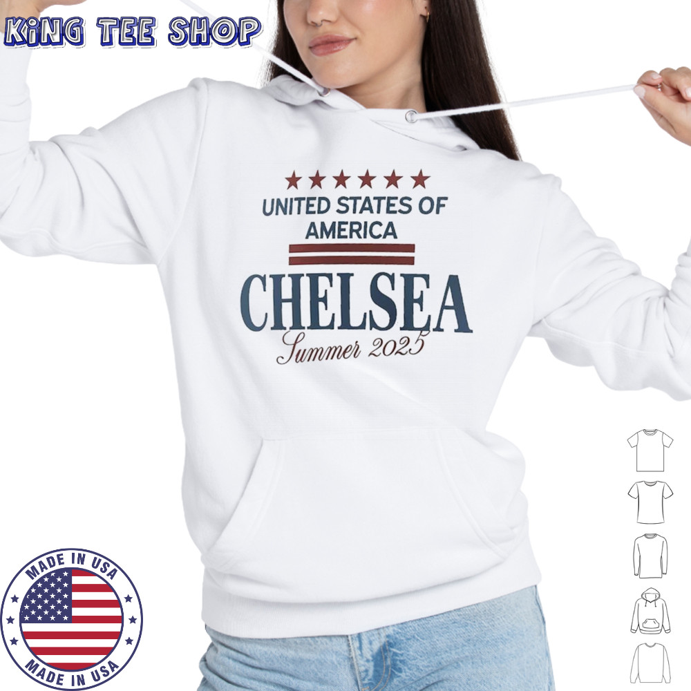 United States Of America Chelsea Club World Cup US Tour Graphic Shirt Hoodie