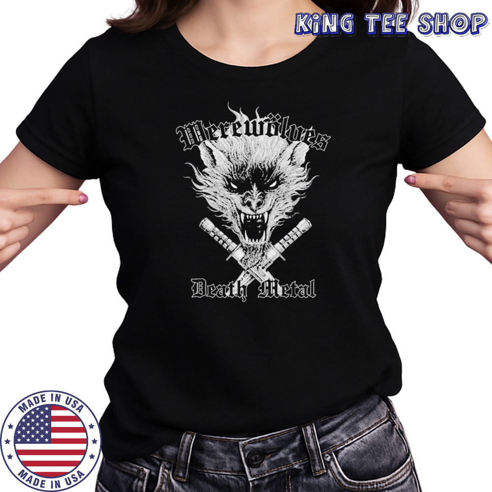 Werewolves Death Metal T-shirt Women's T-shirt