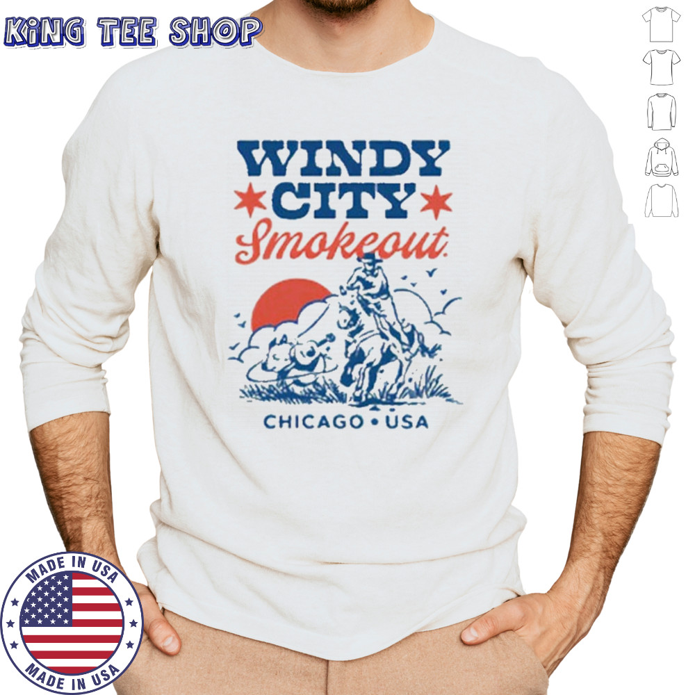 Windy City Smokeout 2025 T-Shirt Long Sleeved