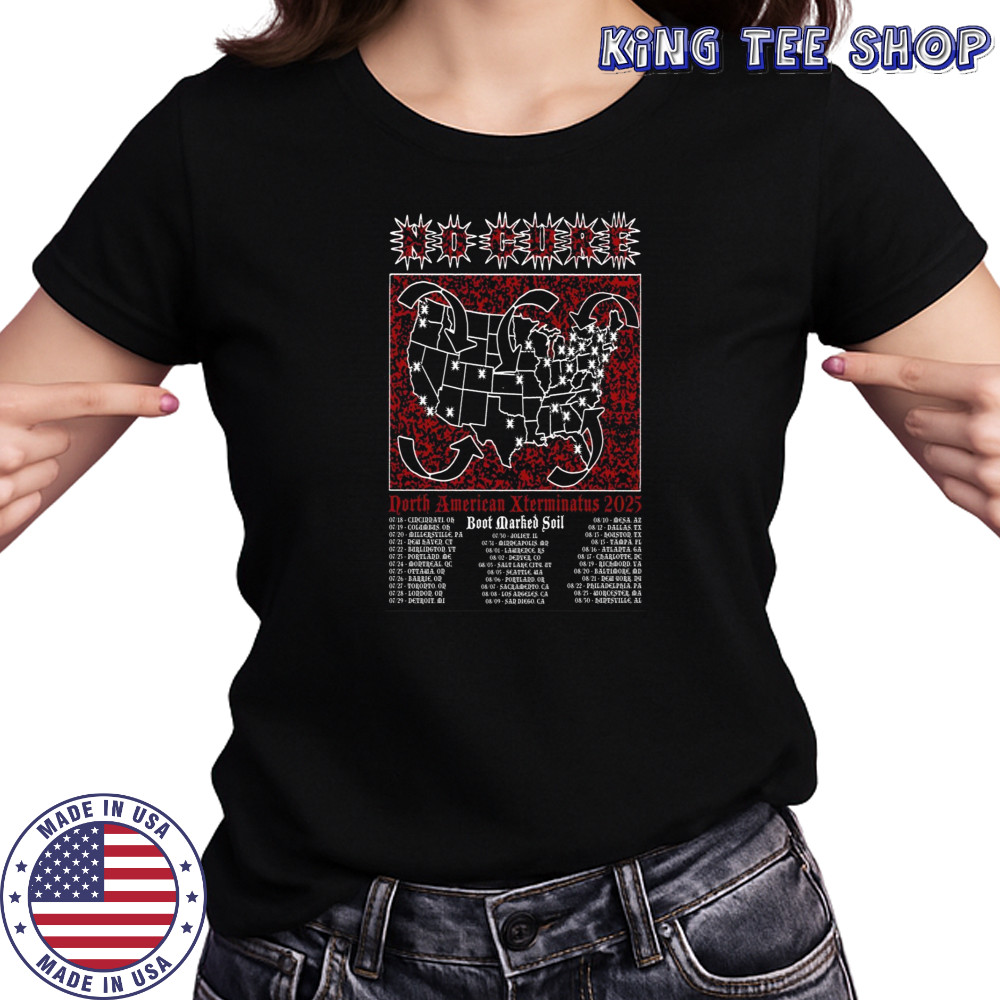 XXX Xtermina Tour NO CURE 2025 Poster T-Shirt Women's T-shirt