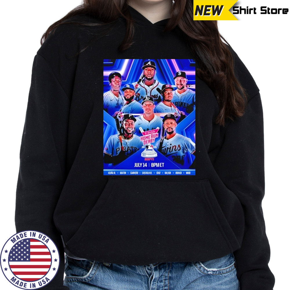 2025 Mlb Home Run Derby Players Shirt Hoodie