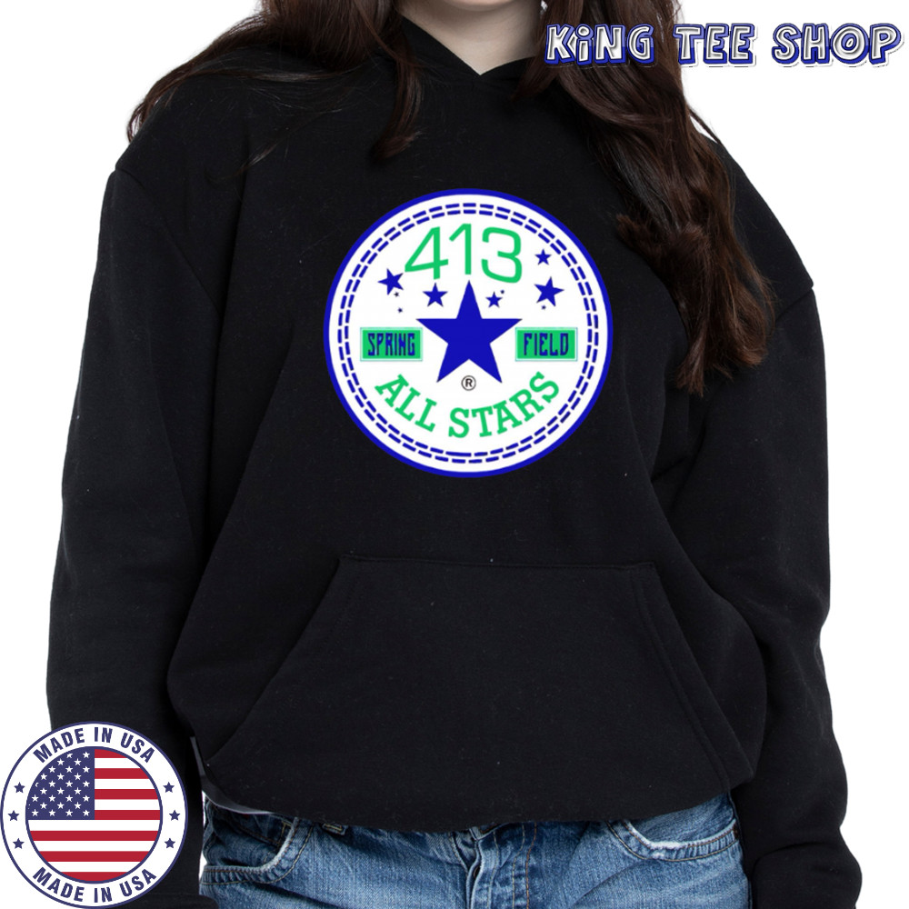 413 spring field all stars logo shirt Hoodie