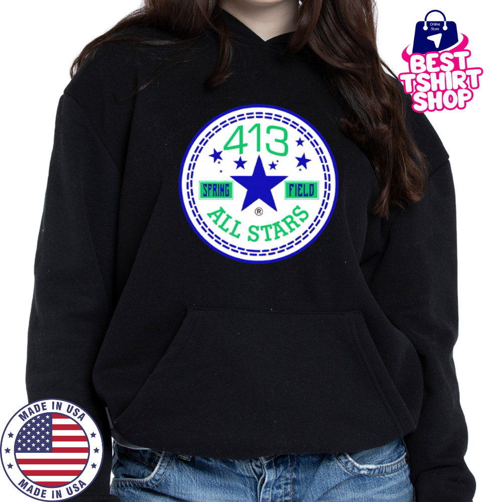 413 spring field all stars logo shirt Hoodie