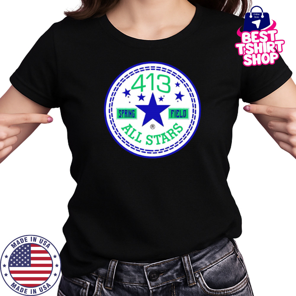 413 spring field all stars logo shirt Women's T-shirt