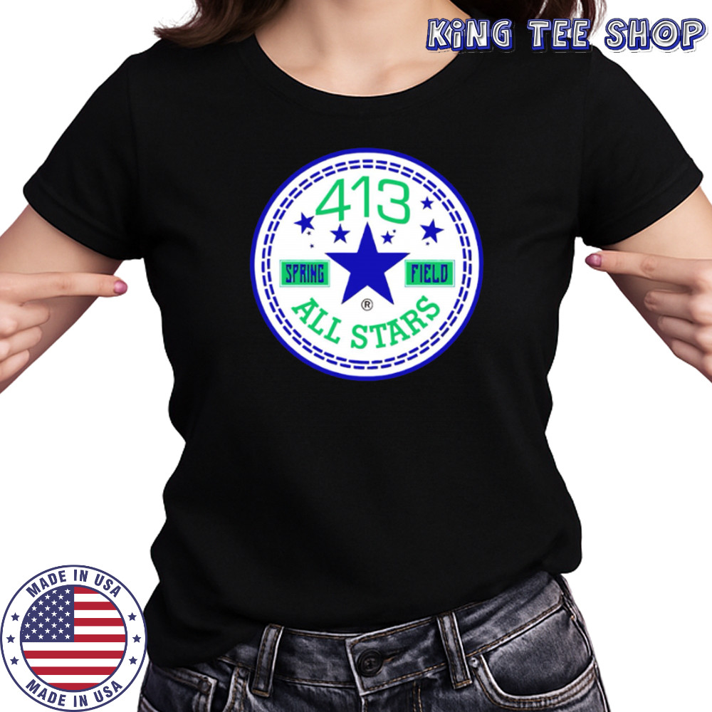 413 spring field all stars logo shirt Women's T-shirt