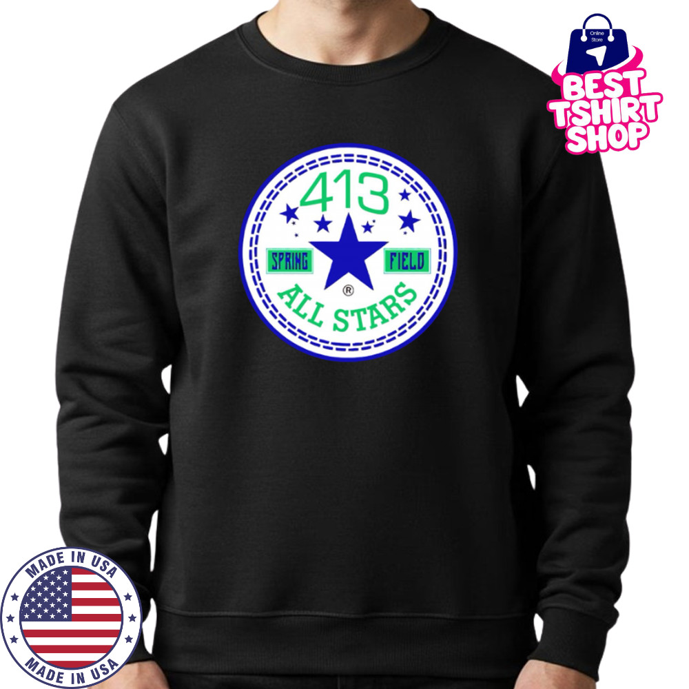 413 spring field all stars logo shirt Sweatshirt