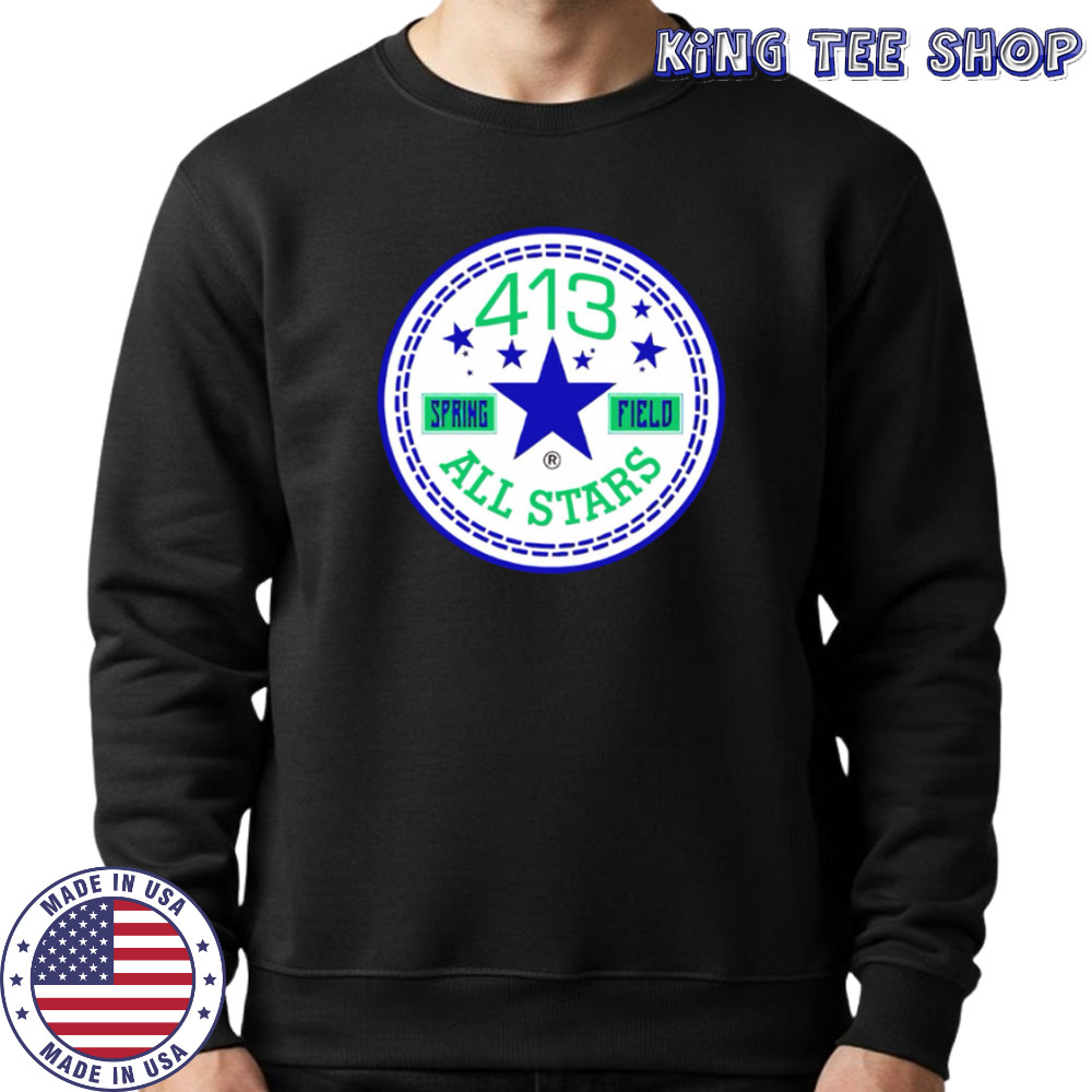 413 spring field all stars logo shirt Sweatshirt